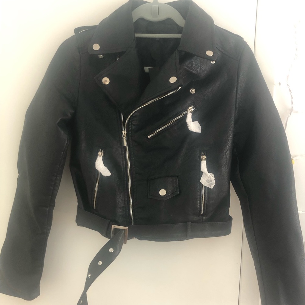 Leather jacket